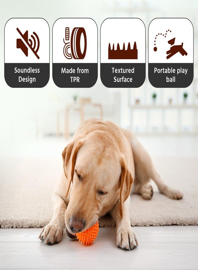 تريكسي كرة القنفذ من تريكسي، صامتة، مصنوعة من مادة TPR، قطرها 12 سم - Image 4